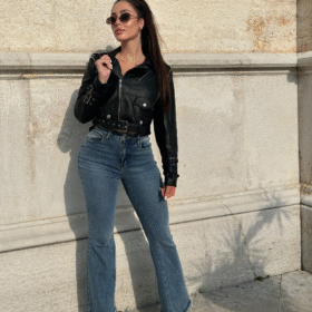 Giacca in pelle 2 in 1 - Bestie